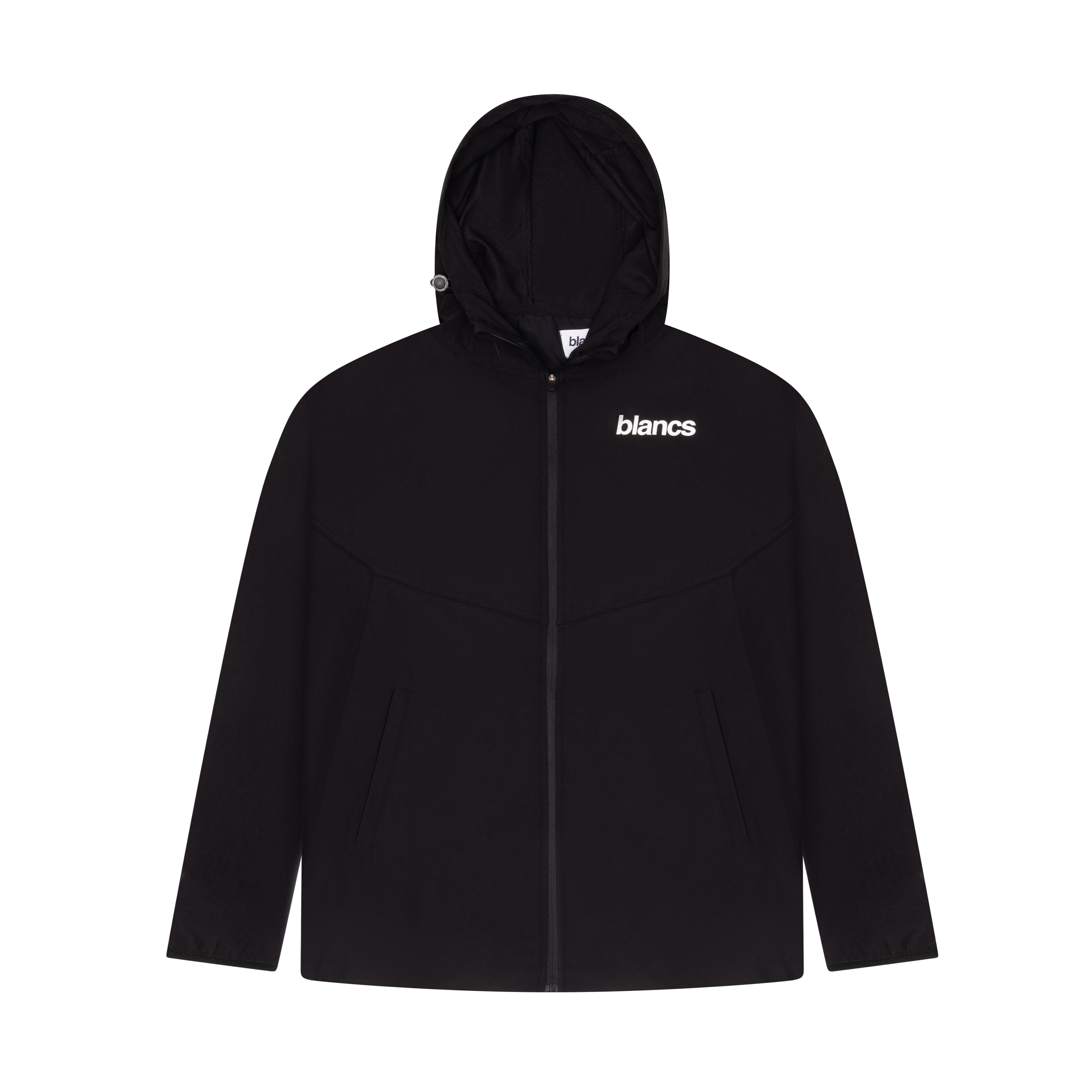 BLANCS MENS ACTIVEWEAR TRACK JACKET - BLACK
