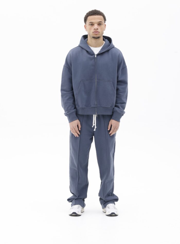 BLANCS ZIP HOODIE - NAVY